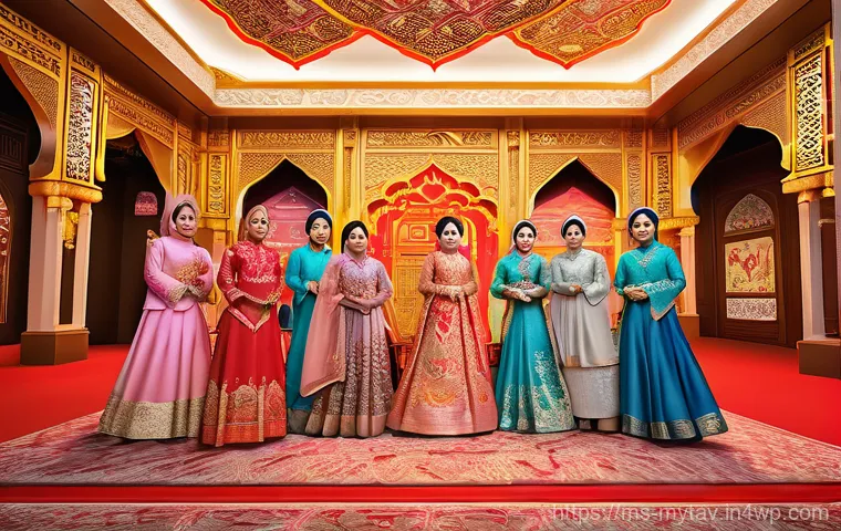 메타버스와 사회적 연대의 중요성 - **Malaysian Metaverse Wedding Celebration:** A vibrant and joyful scene inside a beautifully decorat...